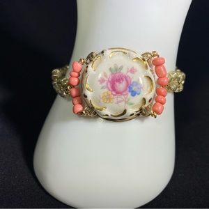 Vintage Brooch Bracelet